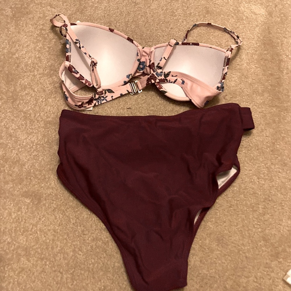 Brand new two-piece. High waist, size small. - Picture 2 of 2